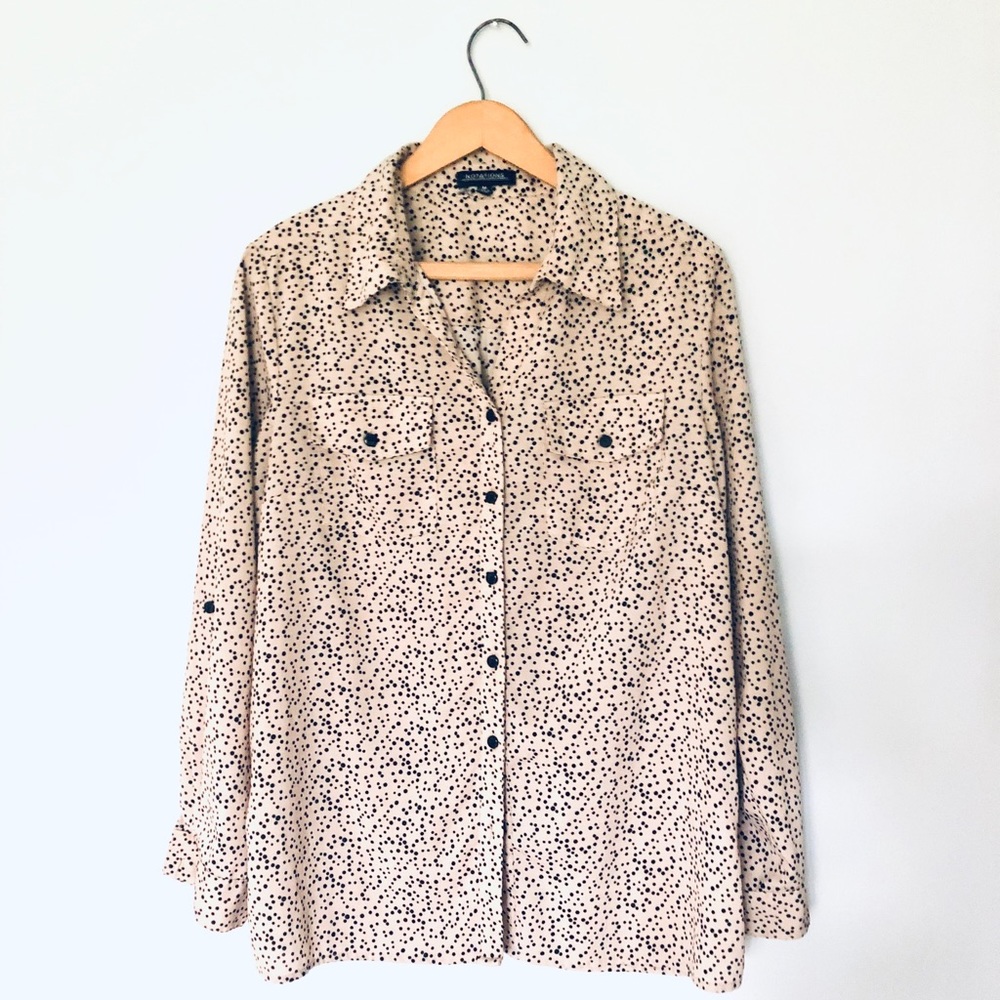 Notations• Polka Dotted Blouse